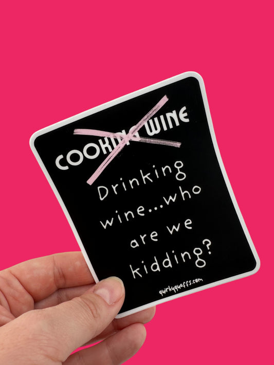 Cooking Wine Sticker